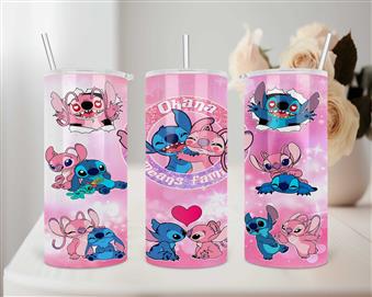 Stitch and Angel Ohana Means Family